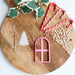 Detailed Christmas Tree Cookie Cutter and Embosser