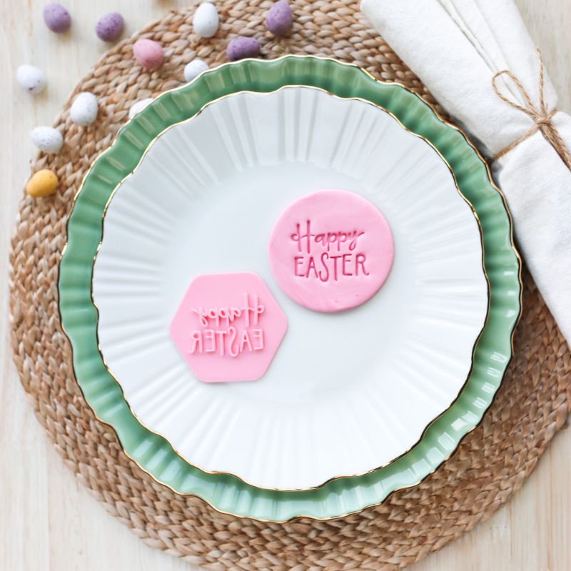 Happy Easter Style 2 Cookie Stamp