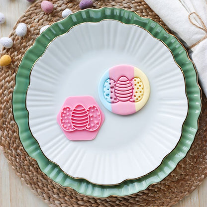 Easter Eggs Cookie Stamp