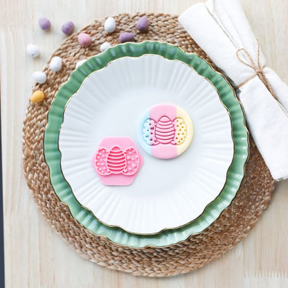 Easter Eggs Cookie Stamp