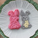 Easter Rabbit Cookie Cutter and Stamp
