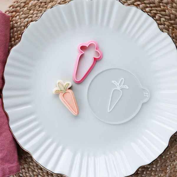 Mini Easter Carrot Cookie Cutter and Embosser