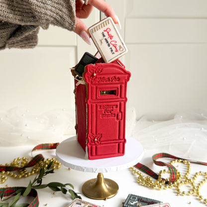North Pole Christmas Letterbox Postbox Cookie Cutter and Stamp