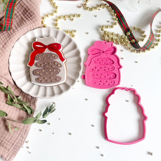 Bag of Cookies 3D Cookie Stamp and Cutter