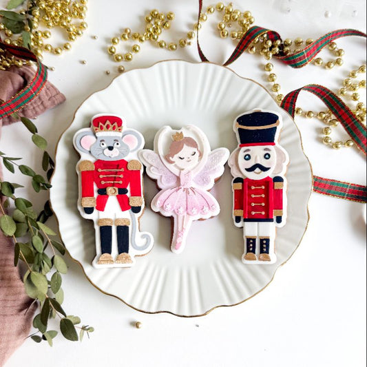 Nutcracker Christmas Bundle of 3D Stamps and Cutters - Set of 6 items