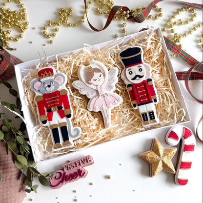Nutcracker Christmas Bundle of 3D Stamps and Cutters - Set of 6 items