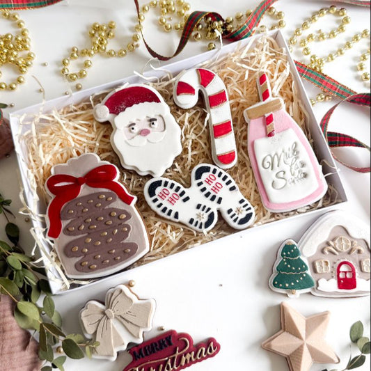Christmas Eve Bundle of 3D Stamps and Cutters - Set of 5 items