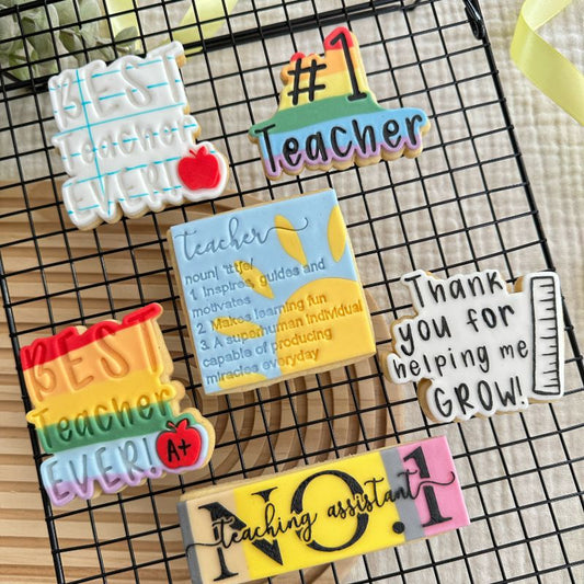 Teacher's End of Year Bundle of Embossers, Stamps and Cutters - Option 2