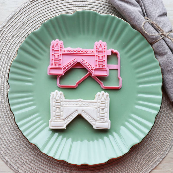 London Bridge London Capital City Cookie Cutter and Stamp