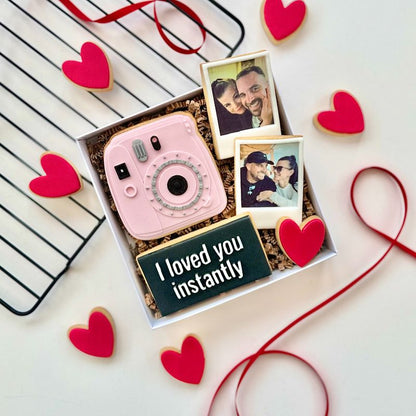 I loved you instantly Valentine's 3D Cookie Stamp and Cutter by Mays Bakes