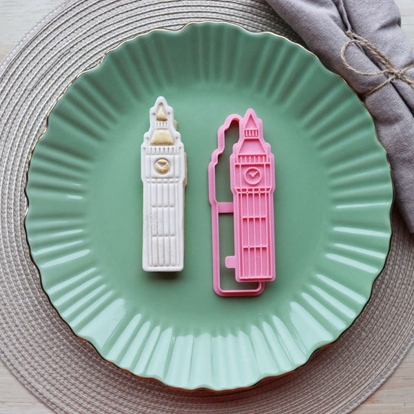 Big Ben London Capital City Cookie Cutter and Stamp