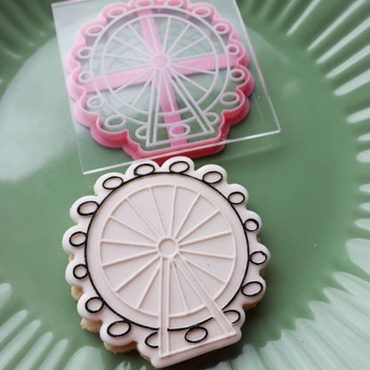 London Eye Cookie Cutter and Embosser