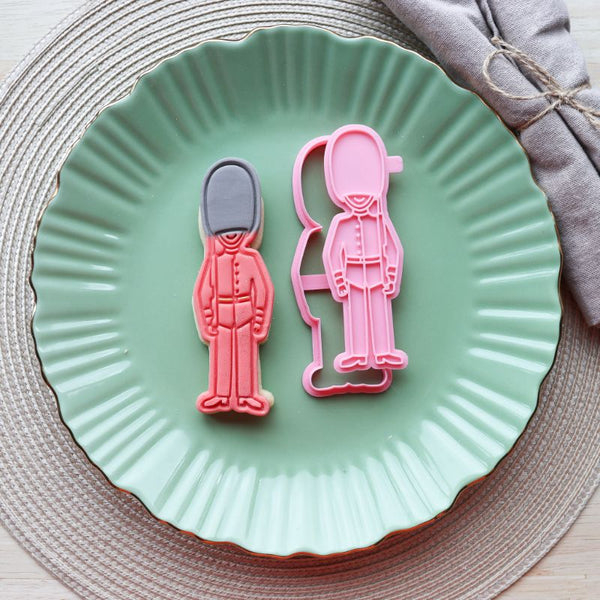 Beefeaters Royal Guard London Capital City Cookie Cutter and Stamp