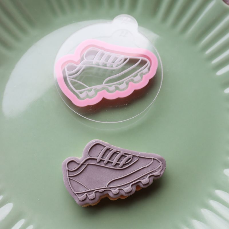 Mini Football Boot Father's Day Cookie Cutter and Embosser