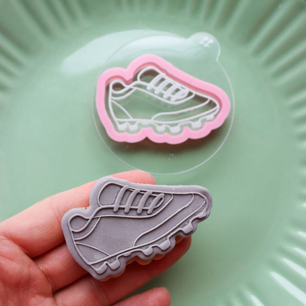 Mini Football Boot Father's Day Cookie Cutter and Embosser