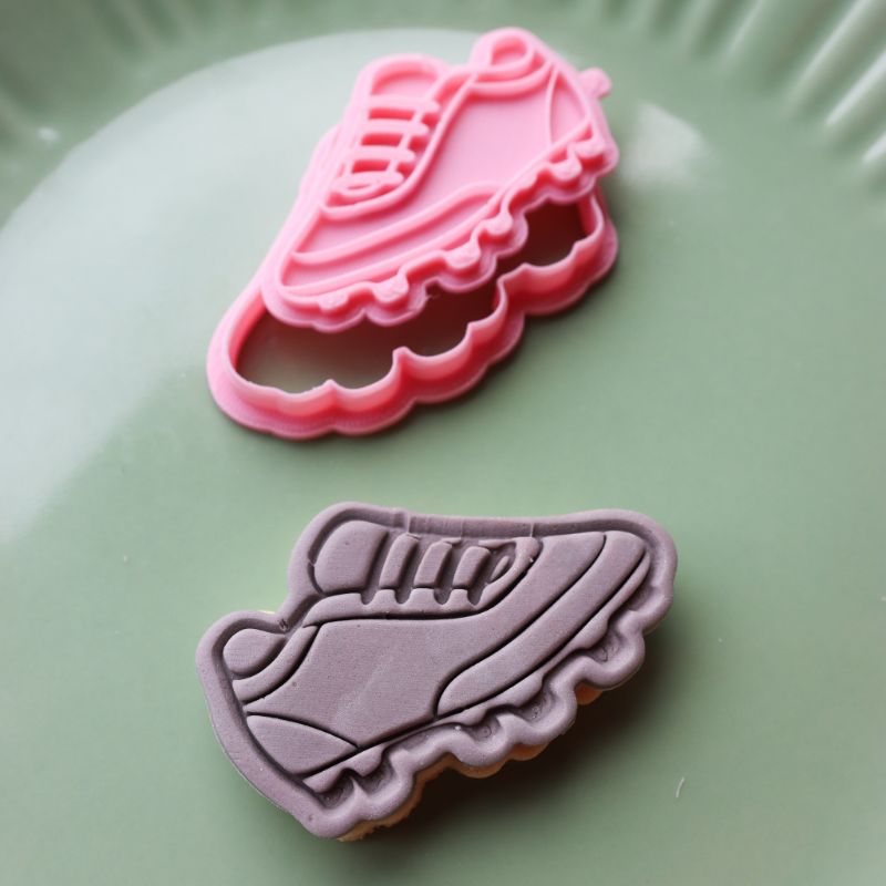 Mini Football Boot Father's Day Cookie Cutter and Stamp