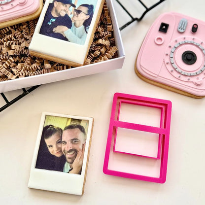 Polaroid Photo Valentine's 3D Cookie Cutters by Mays Bakes