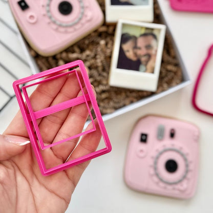 Polaroid Photo Valentine's 3D Cookie Cutters by Mays Bakes