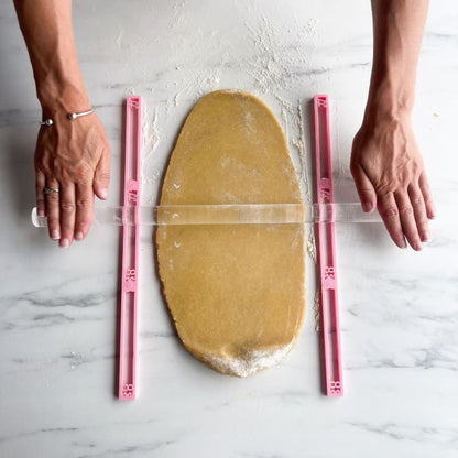 Puzzle Style Fondant and Dough Thickness Guides
