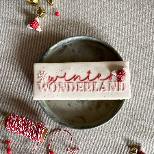 Winter Wonderland Christmas Cookie Cutter and Embosser