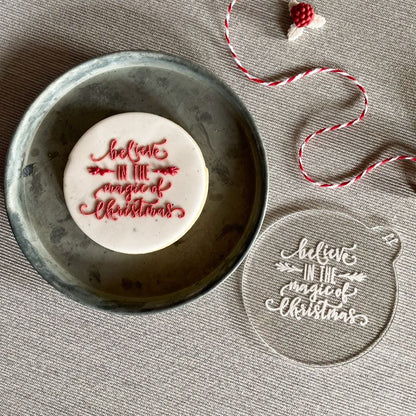 Christmas Bundle Inspired by Rose Buds and Flour Cookie Stamp, Embosser and Cutters - Set of 3 items