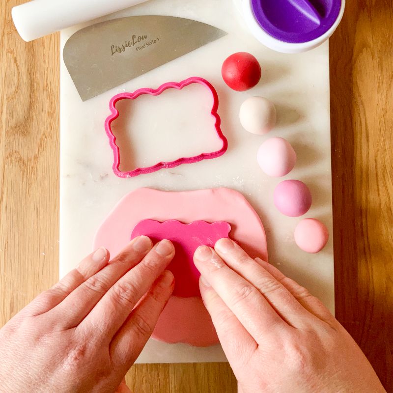 Cool Mum 3D Cookie Stamp and Cutter - suitable for two tone effect