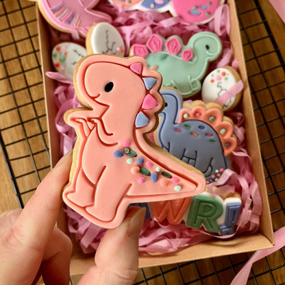 T-Rex Dinosaur Cookie Cutter and Stamp