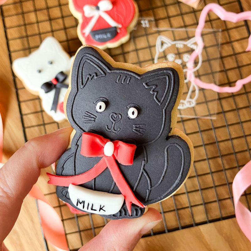 Cat Pet Animal Cookie Cutter and Embosser