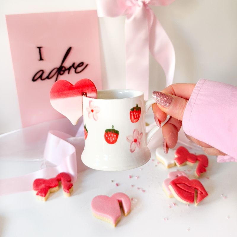 Sweetheart Mug Hugger Set of 3 Valentine's Cookie Cutters