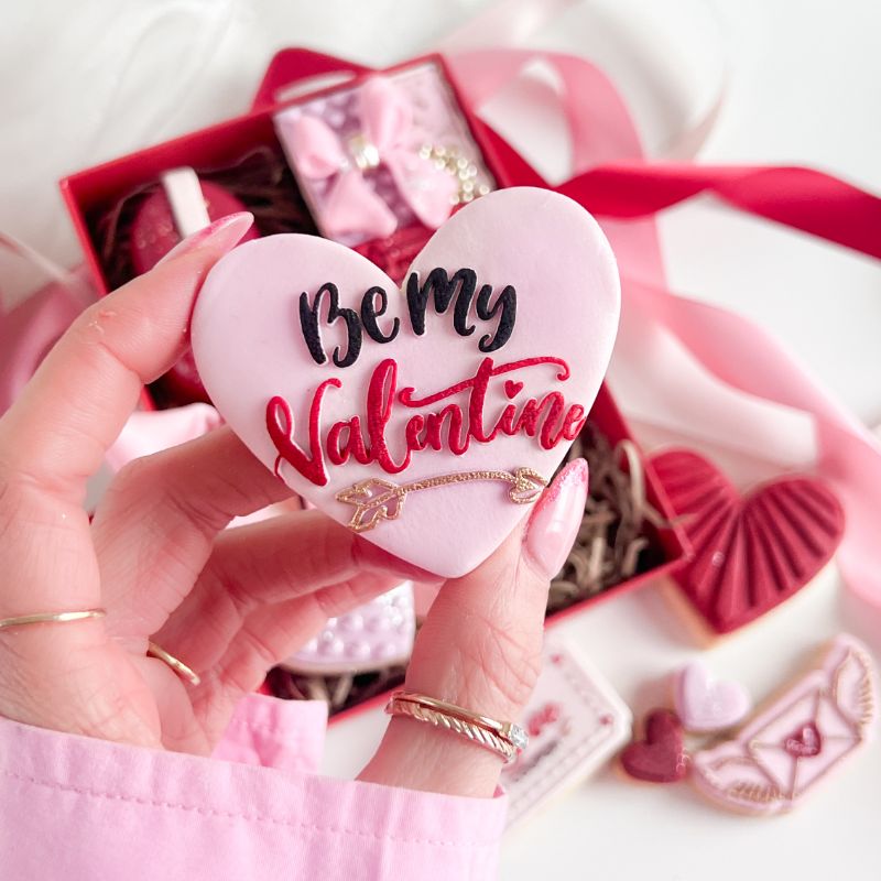 Mini Be My Valentine Cookie Embosser