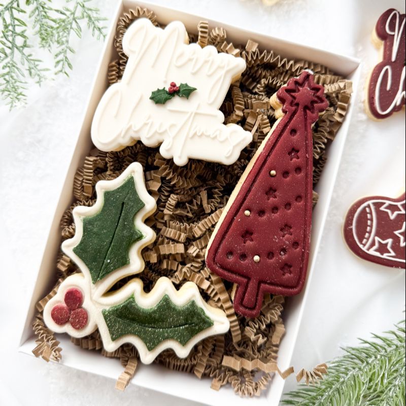 Christmas Tree Cookie Cutter and Stamp