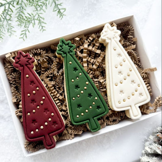Christmas Tree Cookie Cutter and Stamp