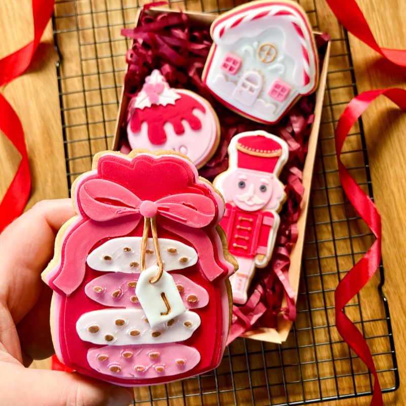 Bag of Cookies 3D Cookie Stamp and Cutter - suitable for two tone effect