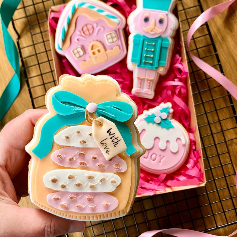 Bag of Cookies 3D Cookie Stamp and Cutter - suitable for two tone effect