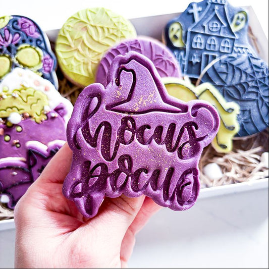 Hocus Pocus Halloween Cookie Cutter and Stamp