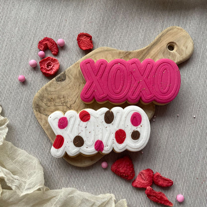 XOXO Valentine's Cookie Cutter and Embosser