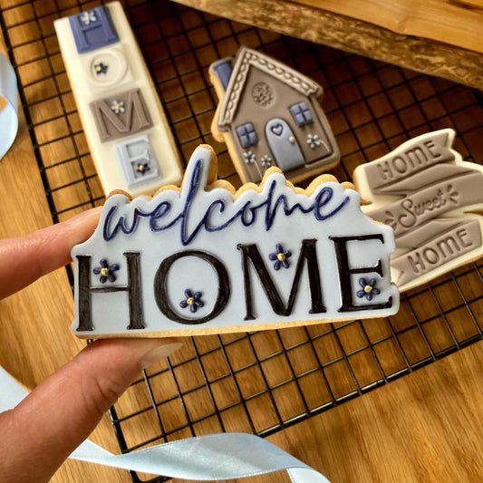 Welcome Home Cookie Cutter and Embosser