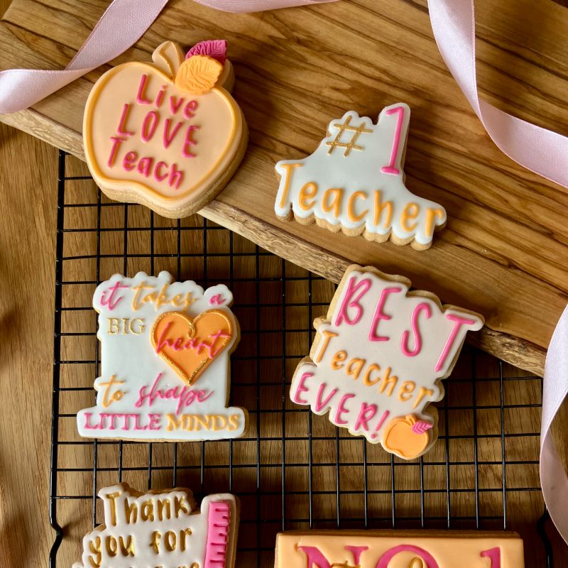 It Takes a Big Heart Teacher Cookie Cutter and Embosser