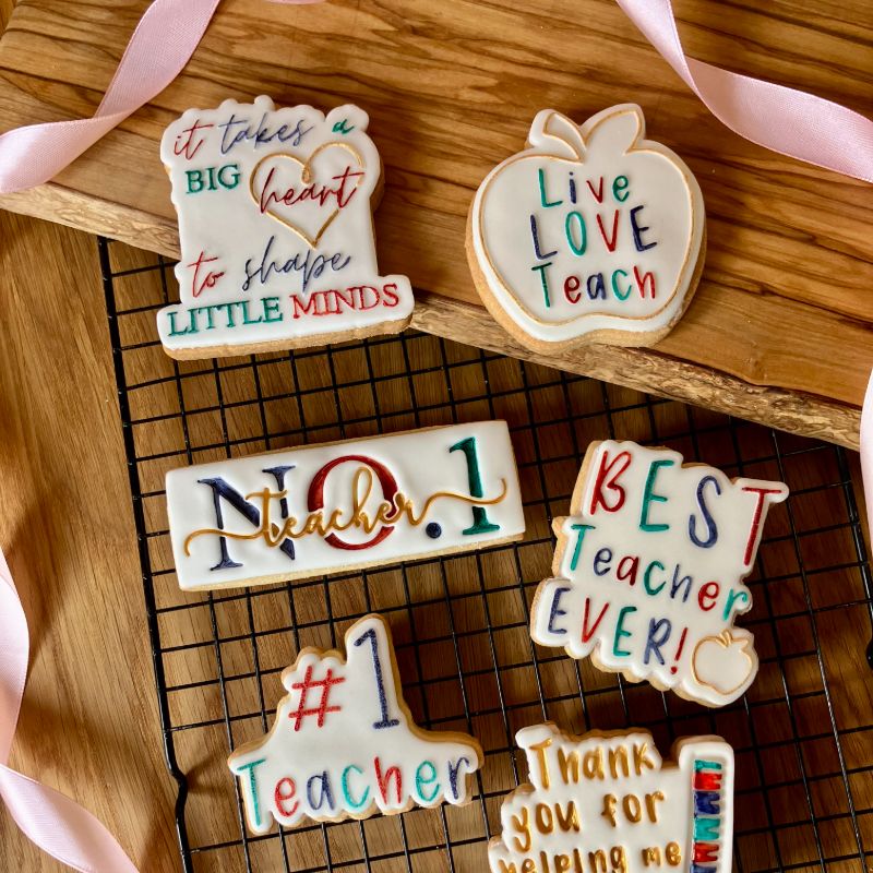 Live Love Teach Teacher Cookie Cutter and Embosser