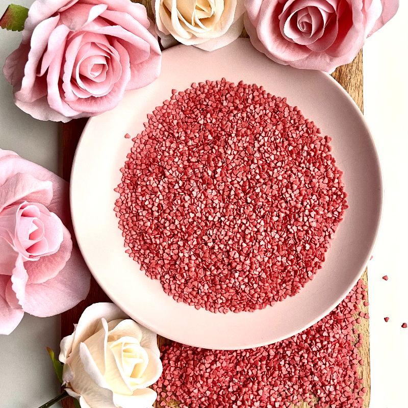 Cupid’s Confetti Mini Red Heart Sprinkles - Valentine's Sprinkles