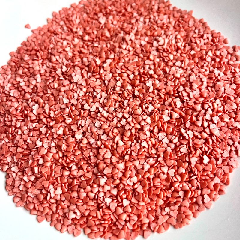 Cupid’s Confetti Mini Red Heart Sprinkles - Valentine's Sprinkles