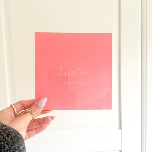 Square Cake Shape – Reusable Template for Perfectly Shaped Cakes