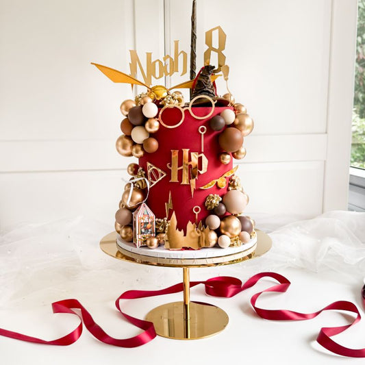 HP Wizard Font and Accessories Cake Topper or Motif