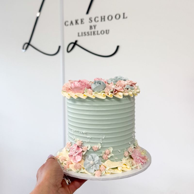 Style 2 Metal Double Edged Cake Scraper