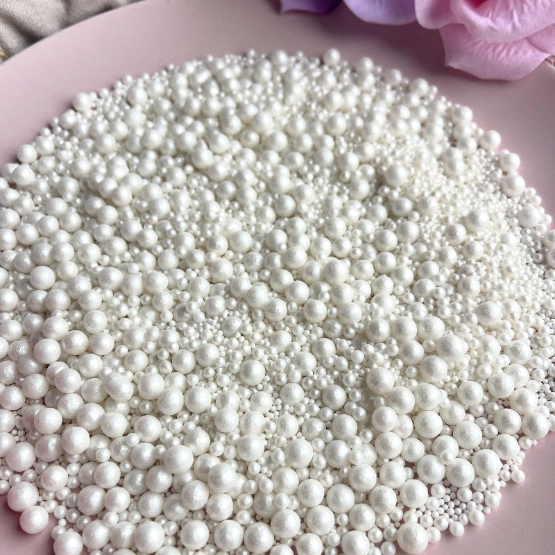 Glimmer Pearl Mix Ball Sprinkles - Valentine's Sprinkles