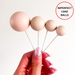 Imperfect Cake Balls Set of 16 - Nude