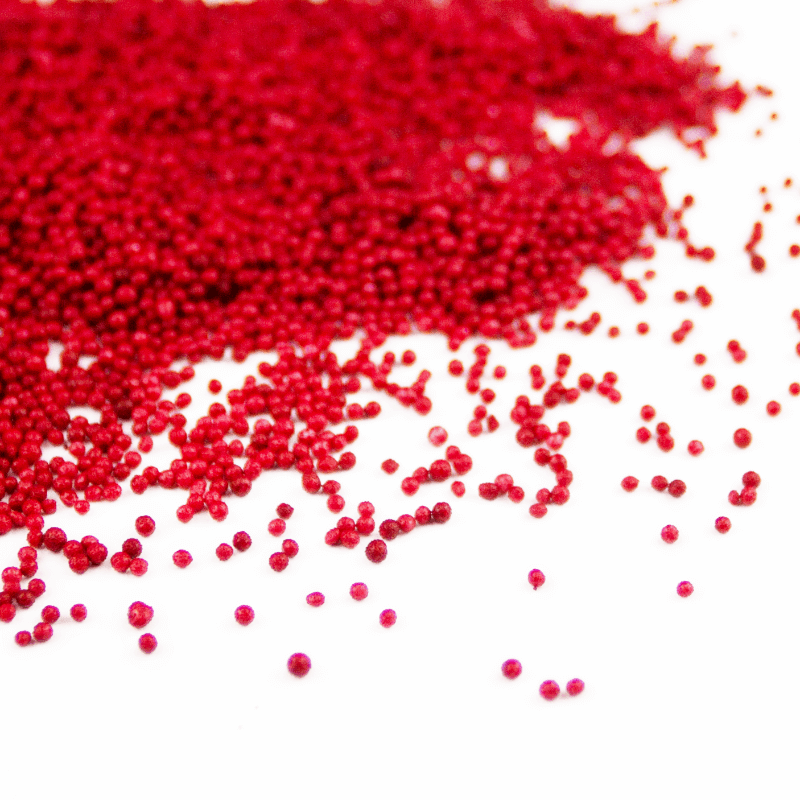 Red Hundreds and Thousands Sprinkles