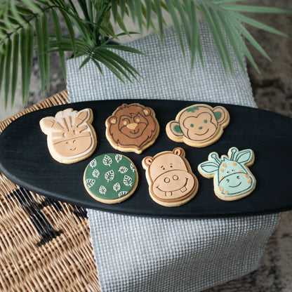 Palm Leaf Jungle Texture Tile Cookie Cutter and Embosser