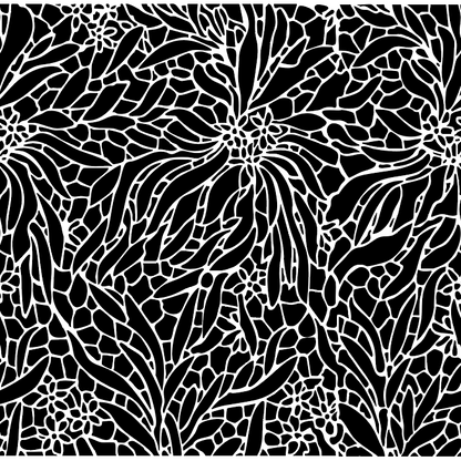 The Ayo Full Wrap Cake Stencil design by Tabi Cakes