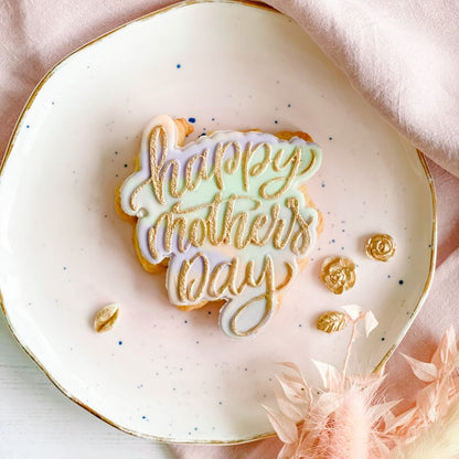 Happy Mother's Day Style 1 Cookie Cutter and Embosser